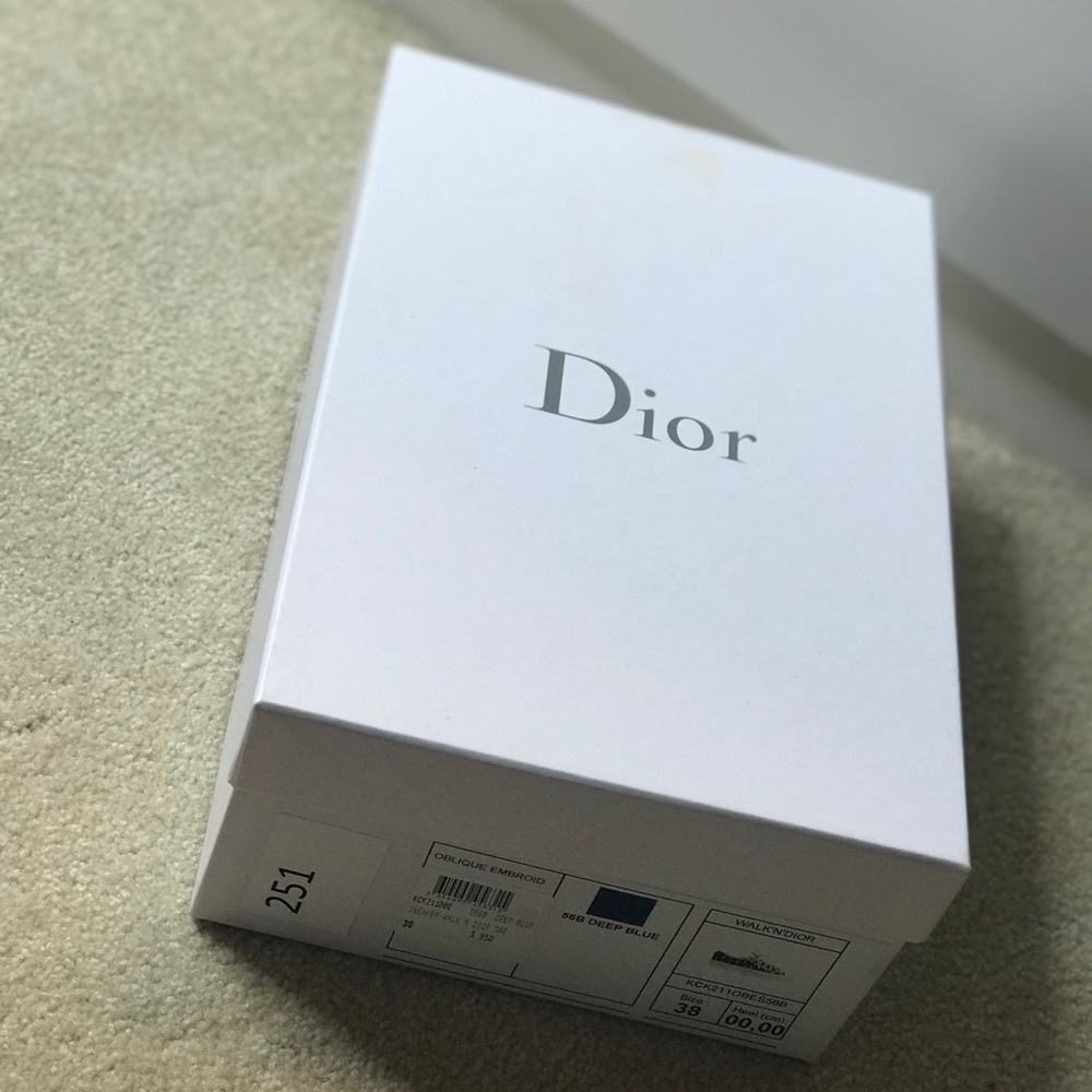 Authentic Women’s Dior Shoe Box